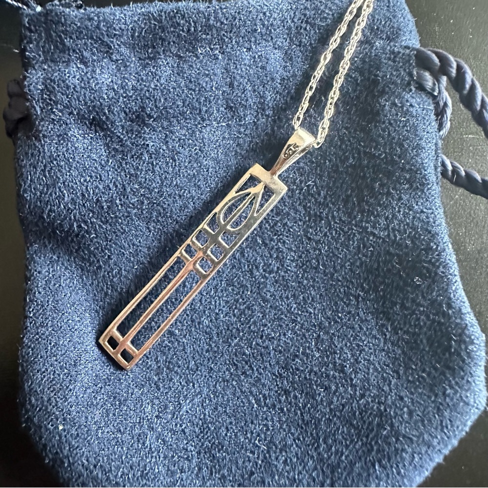 Silver necklace